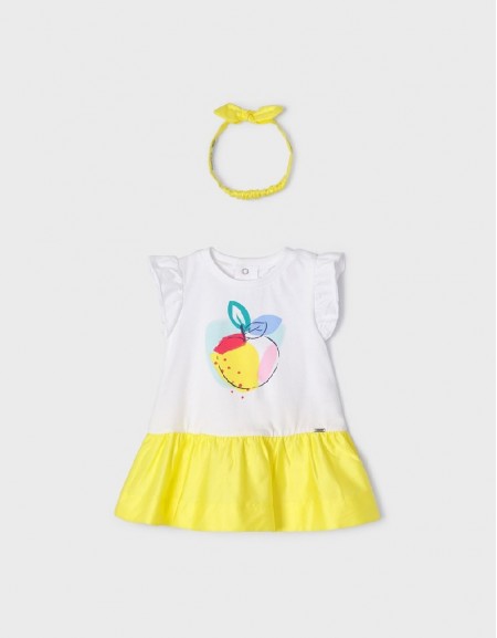 Lemon Knit Dress