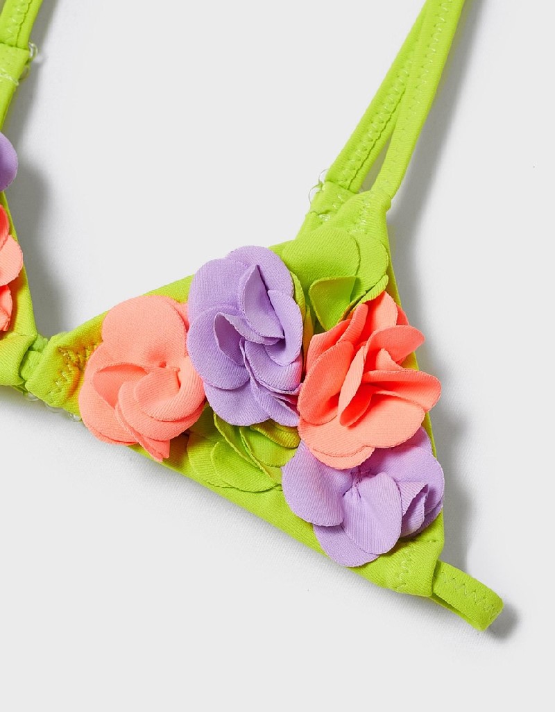 3D Floral Bikini Set 2