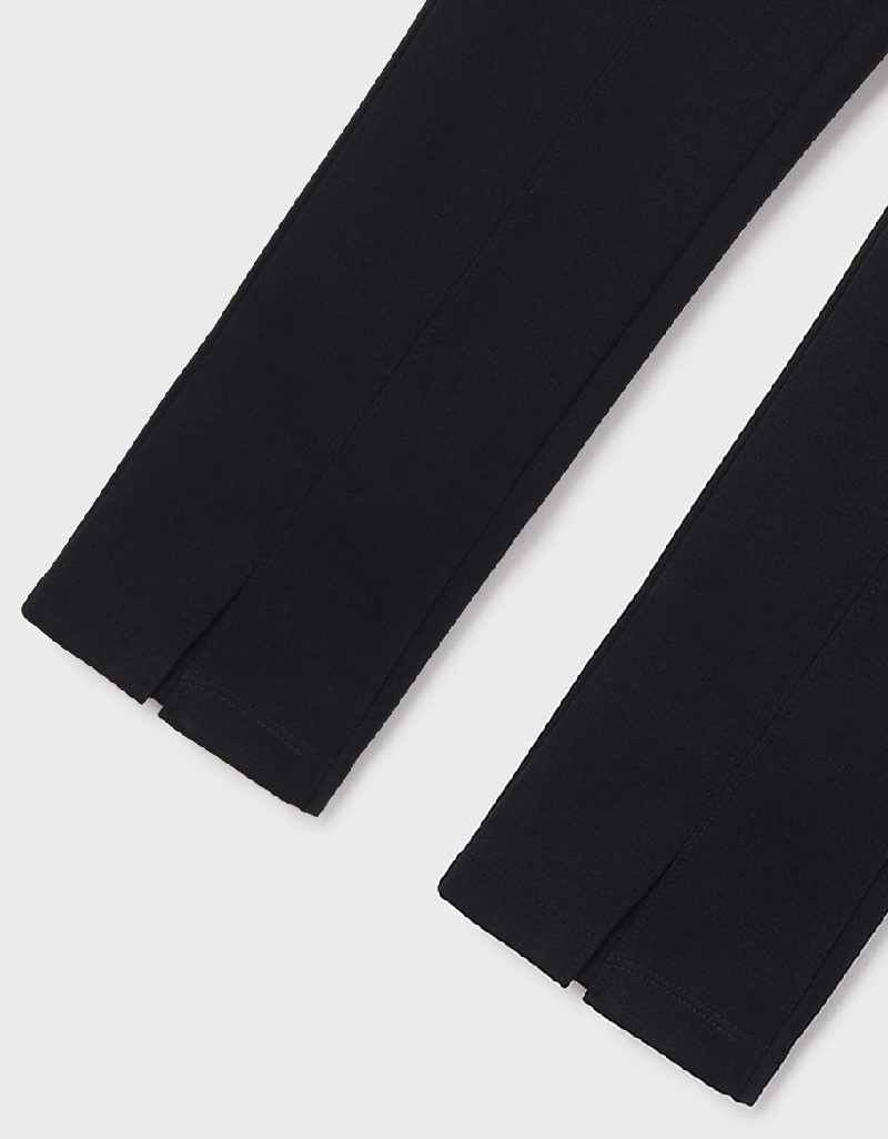 Black Knit pants set