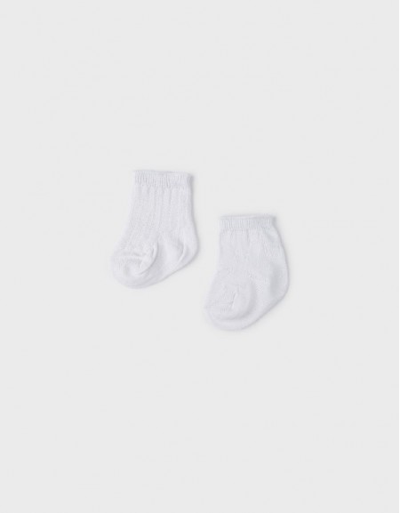 White 2 socks set