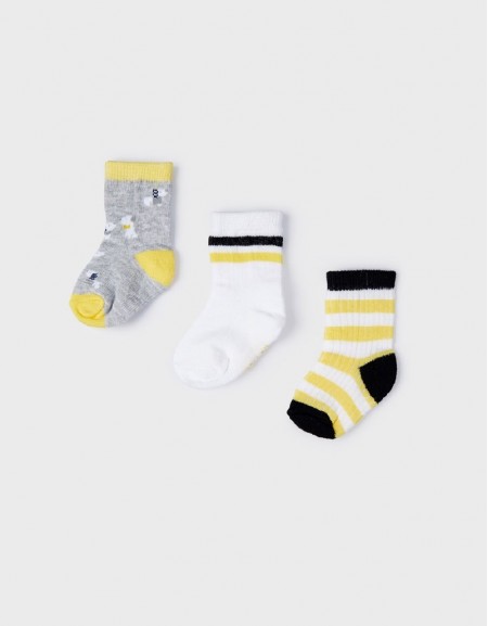 Yellow Set 3 Socks