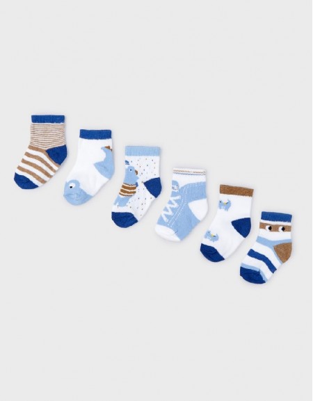 Dream Blue Set of 6 socks