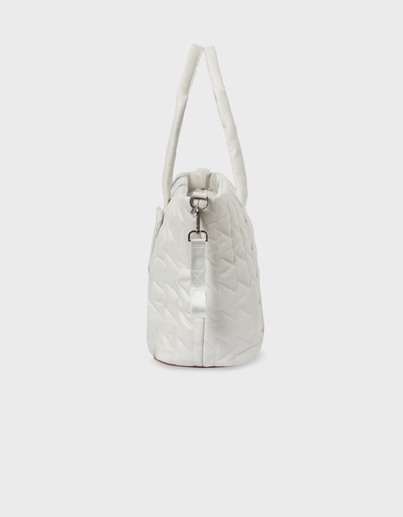 Cream Quilted Bag