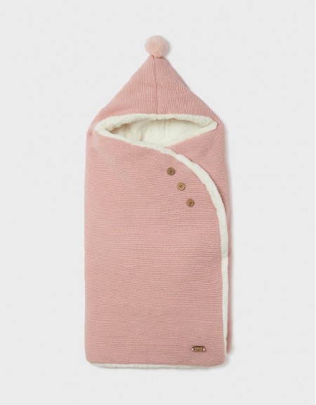 Pink Knit sleeping bag