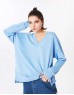 Blue Basic Sweater