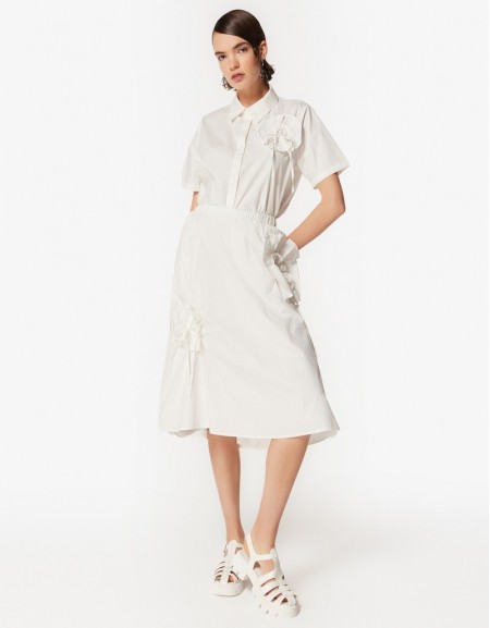 Off White Skirt