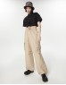 Black Technical Fabric Pocket Covered Blouse