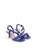 Blue Banded Heeled Shoes