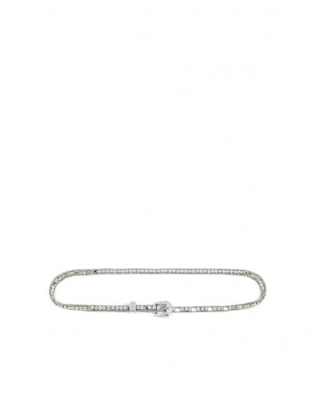 Silver Shiny Stone Belt