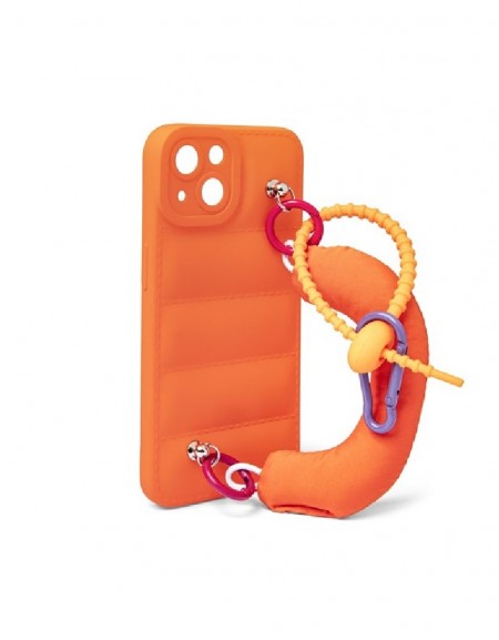 Orange Short Handle Iphone 13 Phone Case
