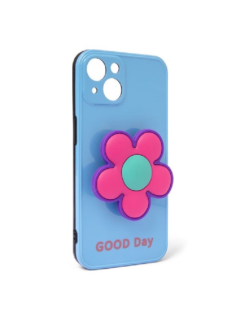 Blue Flower Accessory Iphone 13 Phone Case