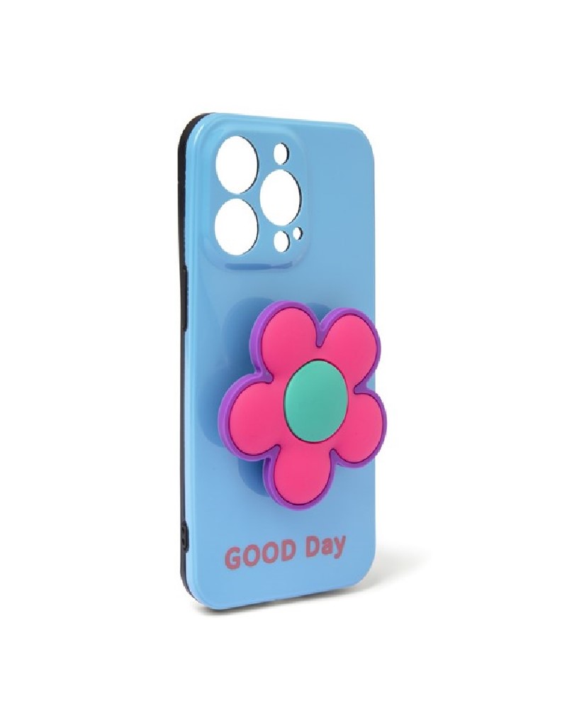 Blue Flower Accessory Iphone 13 Pro Phone Case