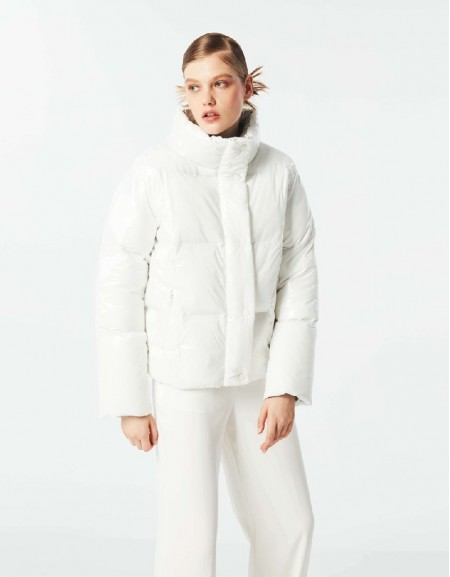 White Inflatable Coat