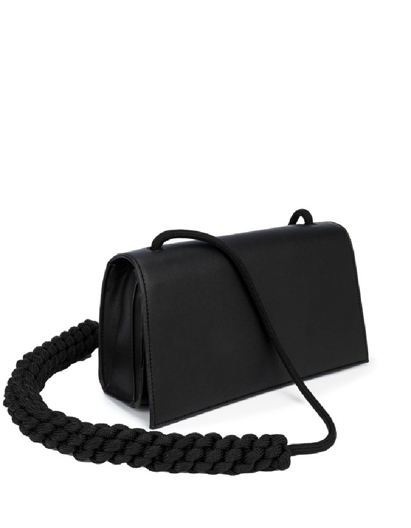 Black Knit Hanger Bag