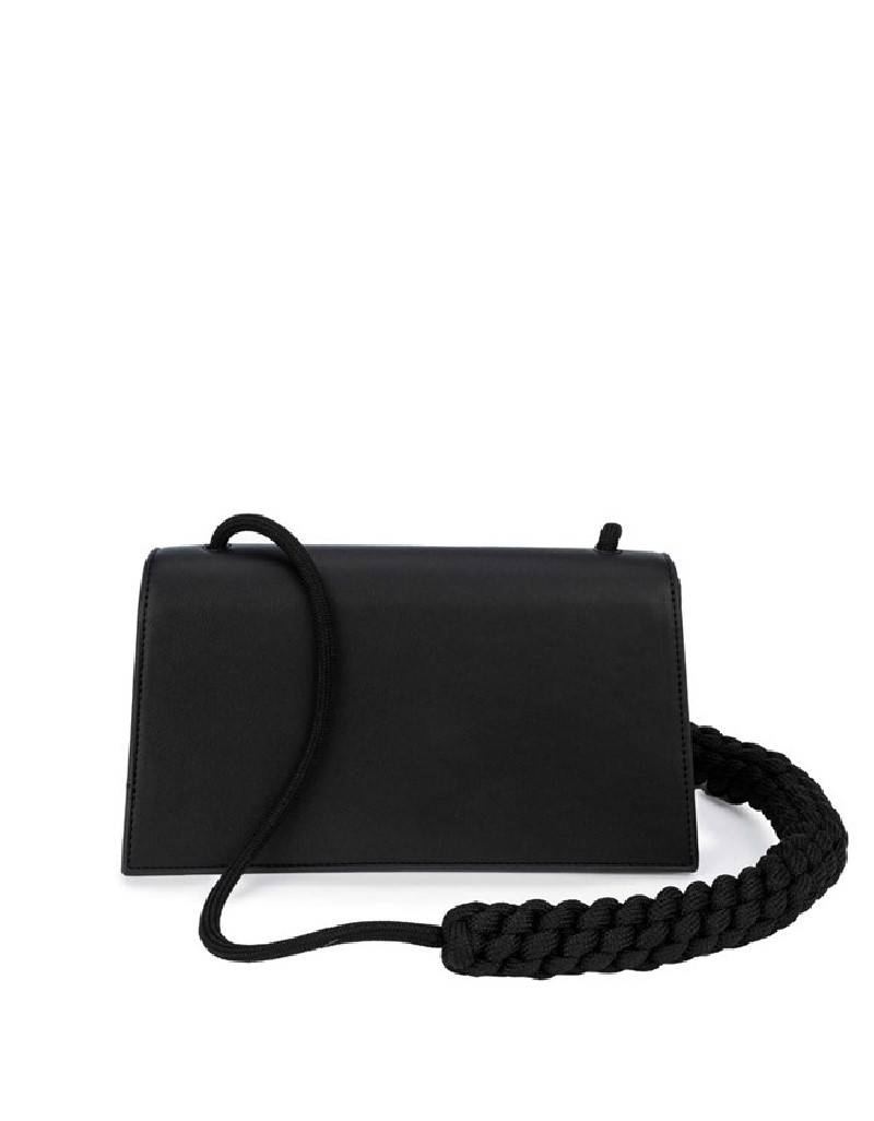 Black Knit Hanger Bag