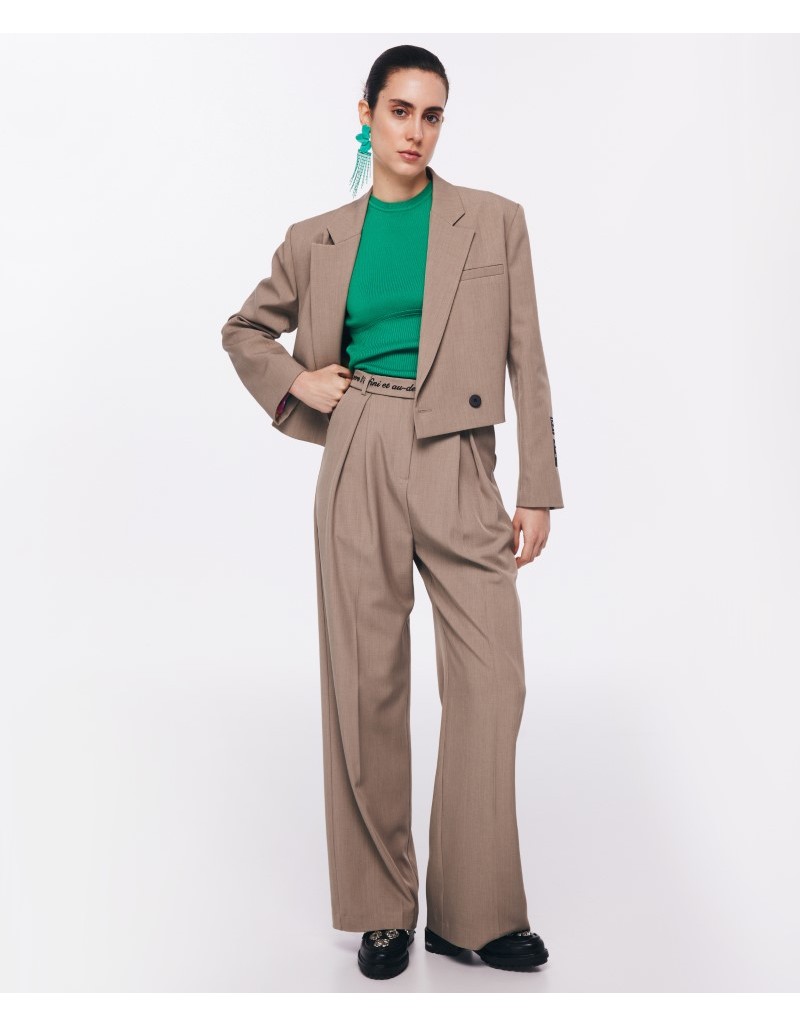 Beige Pants
