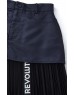 Asymmetric Pleated Skirt