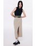 Belted Midi Skirt