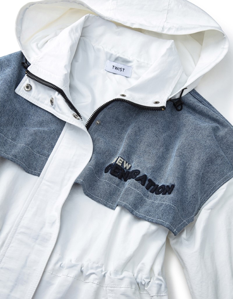 Denim Mix Topcoat