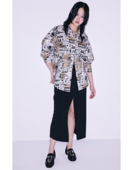 Artwork Poplin Shirt