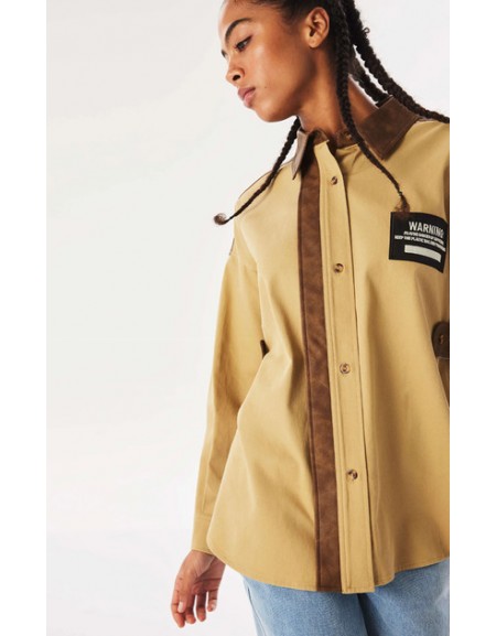 Beige Shirt