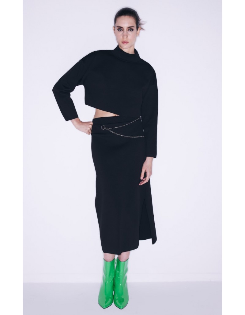 Basic Crop Knitwear