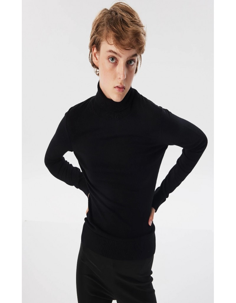 Black Knitwear
