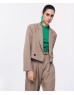 Double Breasted Crop Blazer