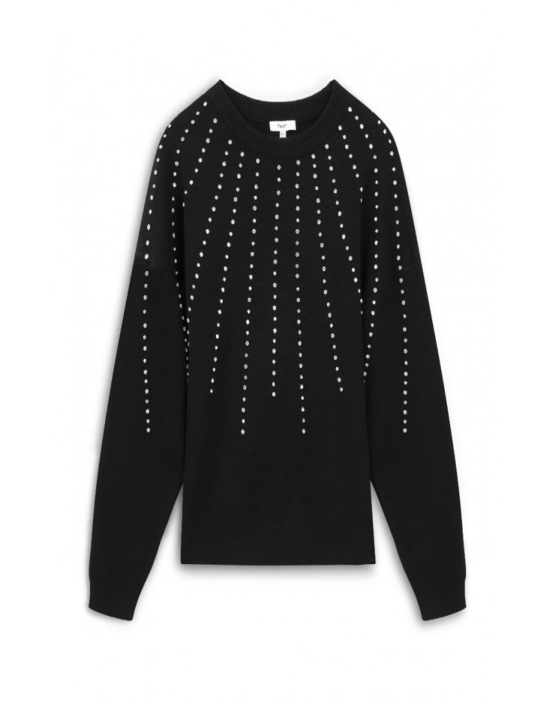 BLACK KNITWEAR